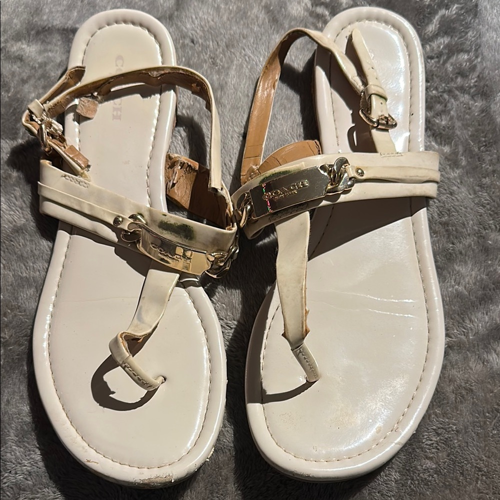 Chic Cream Sandals